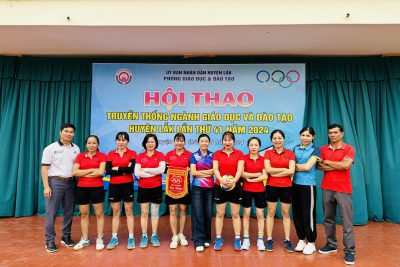 TRƯỜNG TH TRẦN PHÚ THAM GIA HỘI THAO TRUYỀN THỐNG NGÀNH GD&ĐT LẦN THỨ 41 NĂM 2024.