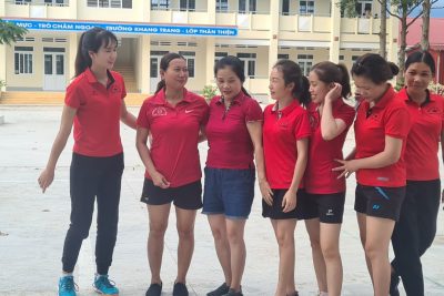 Giao lưu bóng chuyền chào mừng 20/10/2022