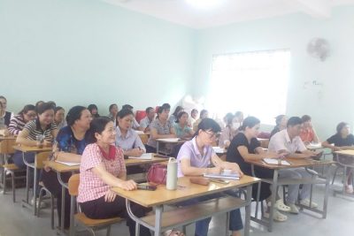 TRƯỜNG TH TRẦN PHÚ THAM GIA TẬP HUẤN, HƯỚNG DẪN CÔNG TÁC KIỂM TRA ĐÁNH GIÁ NĂNG LỰC MÔN HỌC.
